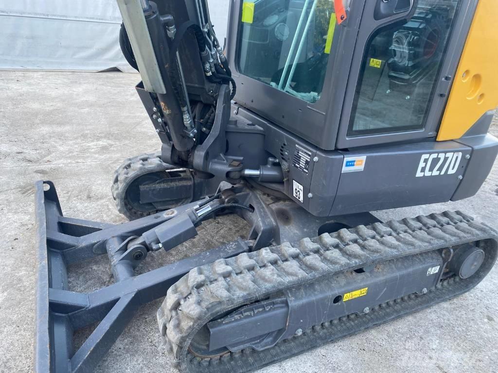 Volvo EC 27 D Mini ekskavatoriai < 7 t