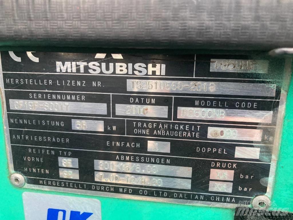 Mitsubishi FD50NT Dyzeliniai krautuvai