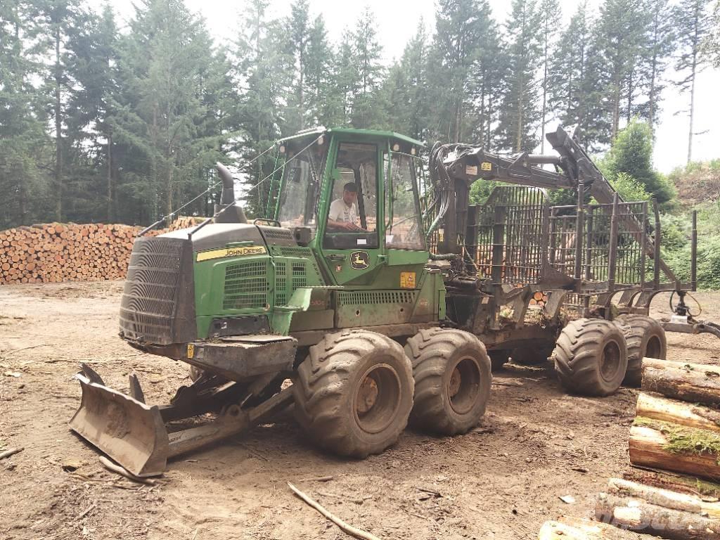 John Deere 1510 G Naudoti miškovežiai (Forvarderiai)