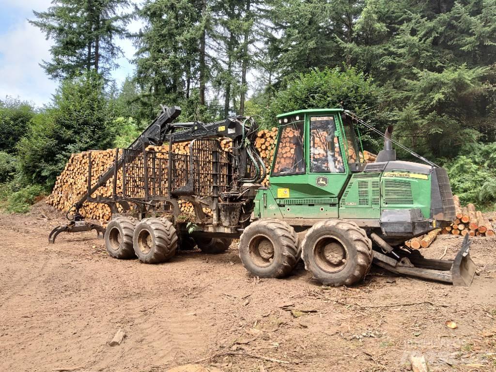 John Deere 1510 G Naudoti miškovežiai (Forvarderiai)