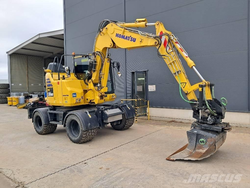 Komatsu PW138MR-11E0 Ratiniai ekskavatoriai