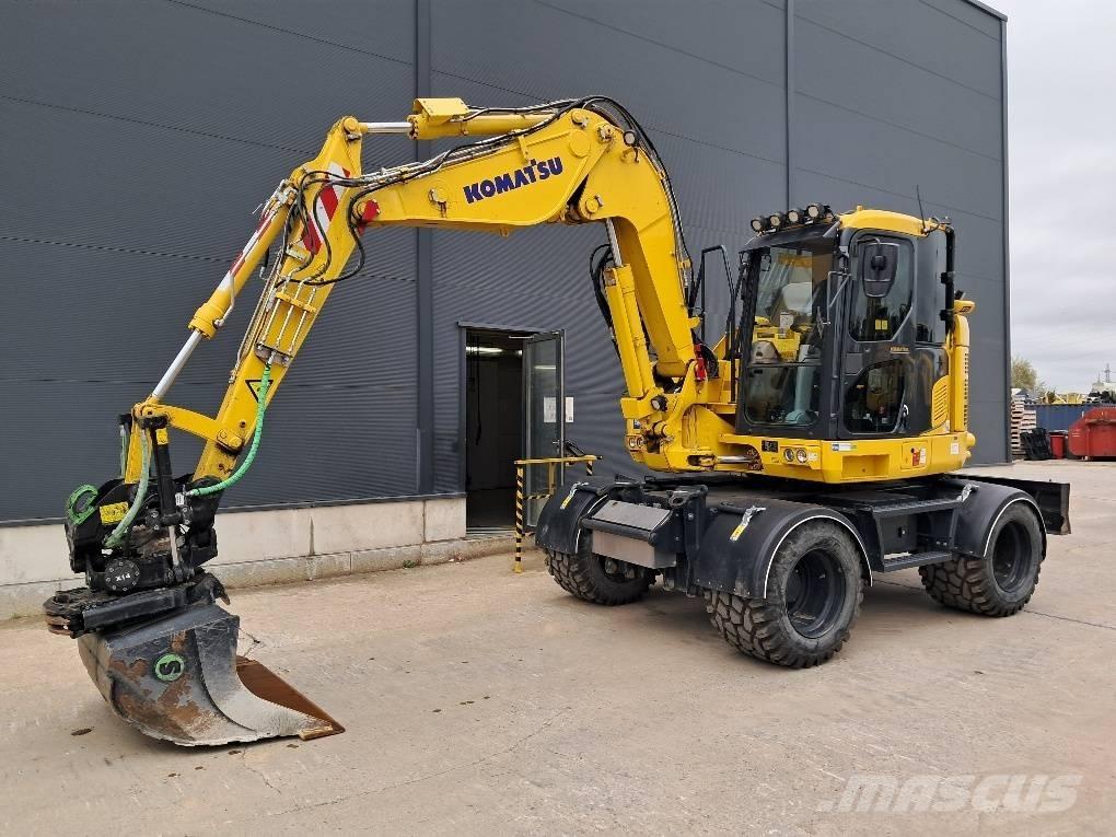 Komatsu PW138MR-11E0 Ratiniai ekskavatoriai