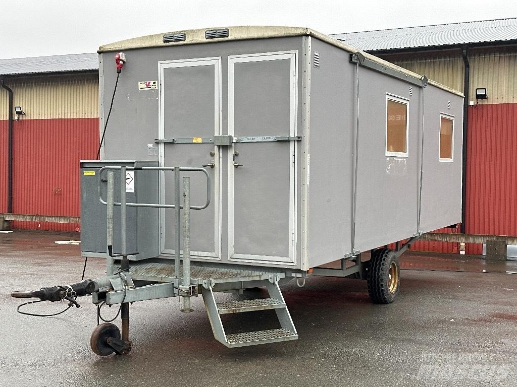  Arbetsvagnar PVT-6 Statybų kareivinės