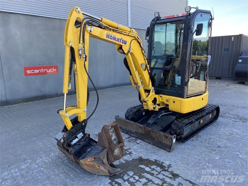 Komatsu PC24MR-5 Ratiniai ekskavatoriai