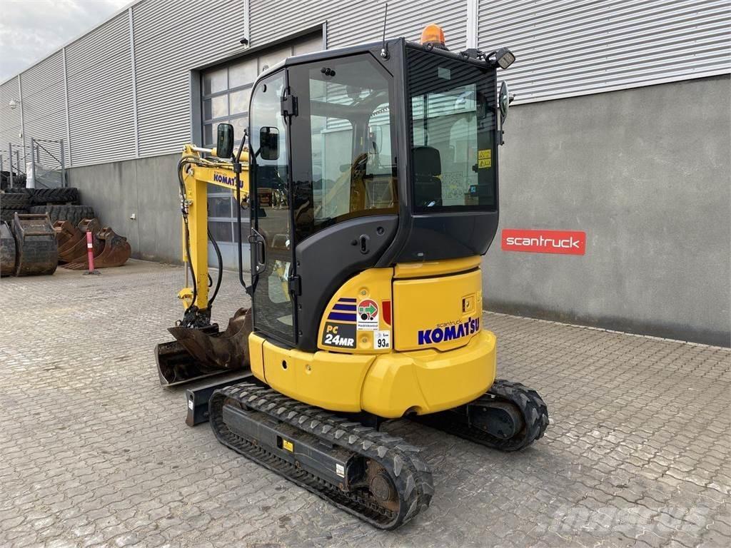 Komatsu PC24MR-5 Ratiniai ekskavatoriai