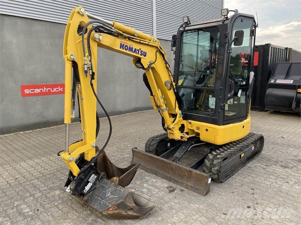 Komatsu PC24MR-5 Ratiniai ekskavatoriai