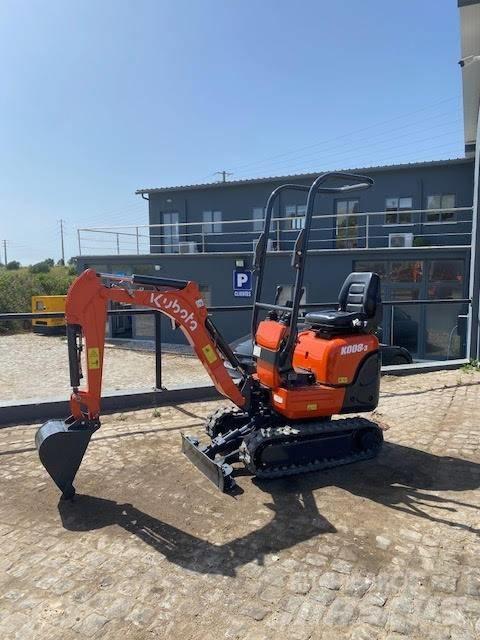 Kubota K 008-3 Mini ekskavatoriai < 7 t