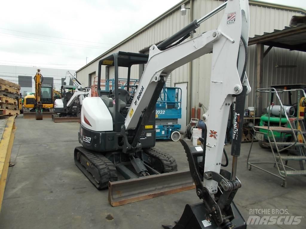 Bobcat E32i Mini ekskavatoriai < 7 t