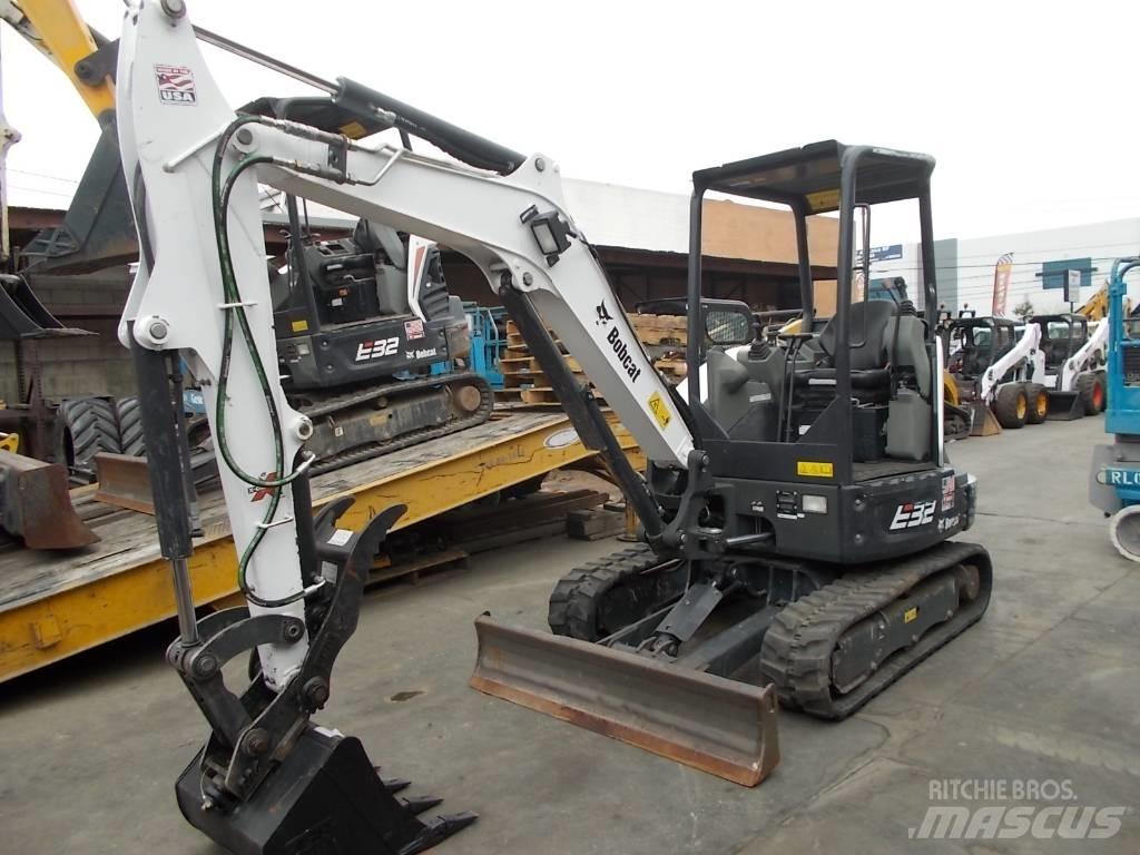 Bobcat E32i Mini ekskavatoriai < 7 t