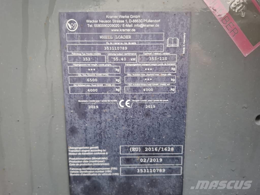 Kramer 5085 Naudoti ratiniai krautuvai