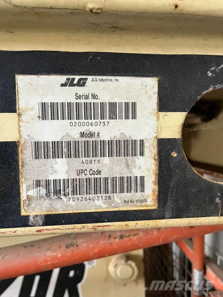 JLG 40 RTS Žirkliniai keltuvai