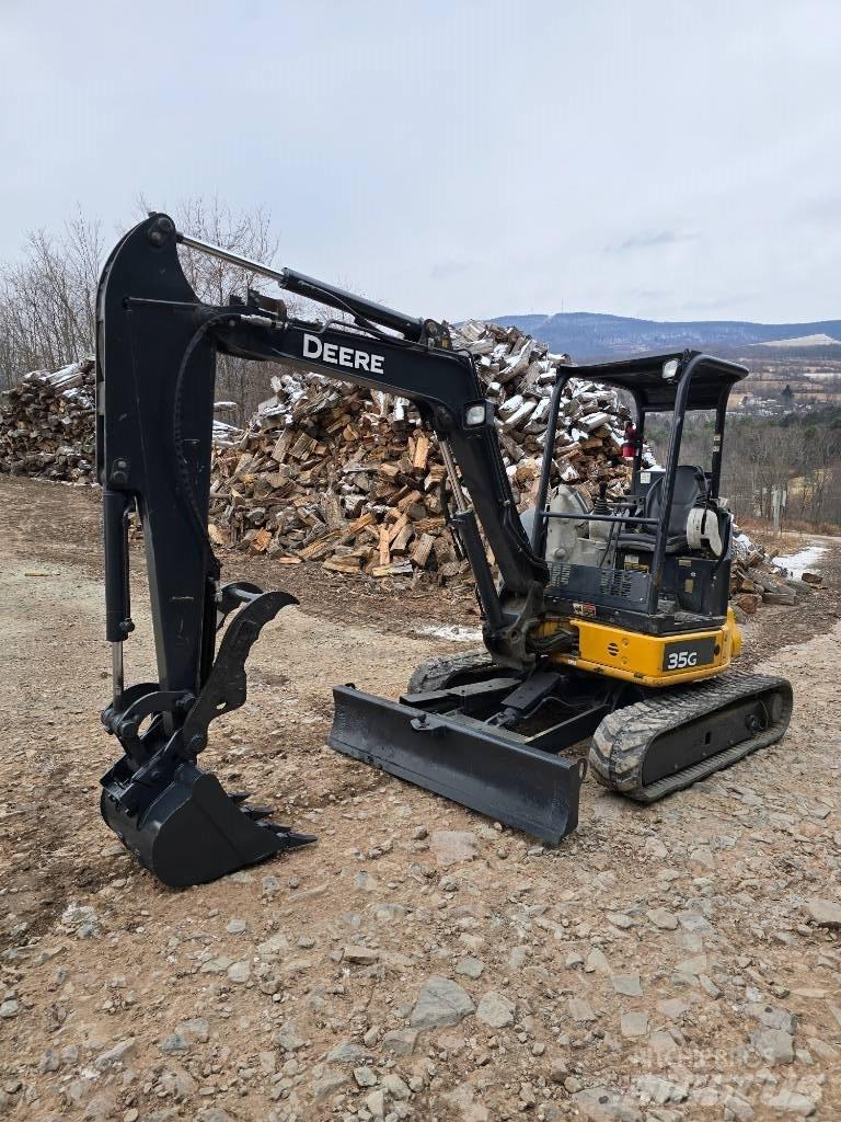 DEERE 35G Mini ekskavatoriai < 7 t