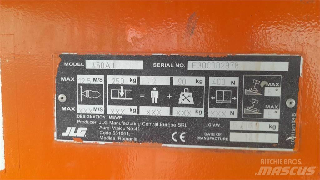 JLG 450AJ Alkūniniai keltuvai