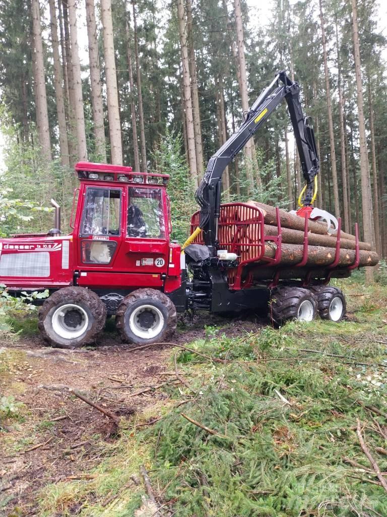 Dasser 10.8 TS10.8 Naudoti miškovežiai (Forvarderiai)