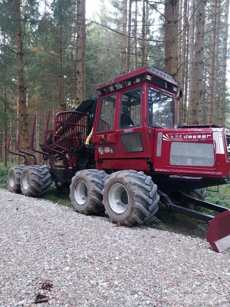 Dasser 10.8 TS10.8 Naudoti miškovežiai (Forvarderiai)