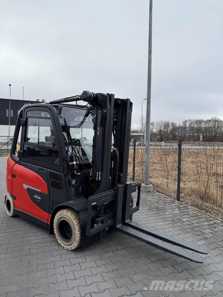 Linde E 35 Elektriniai šakiniai krautuvai