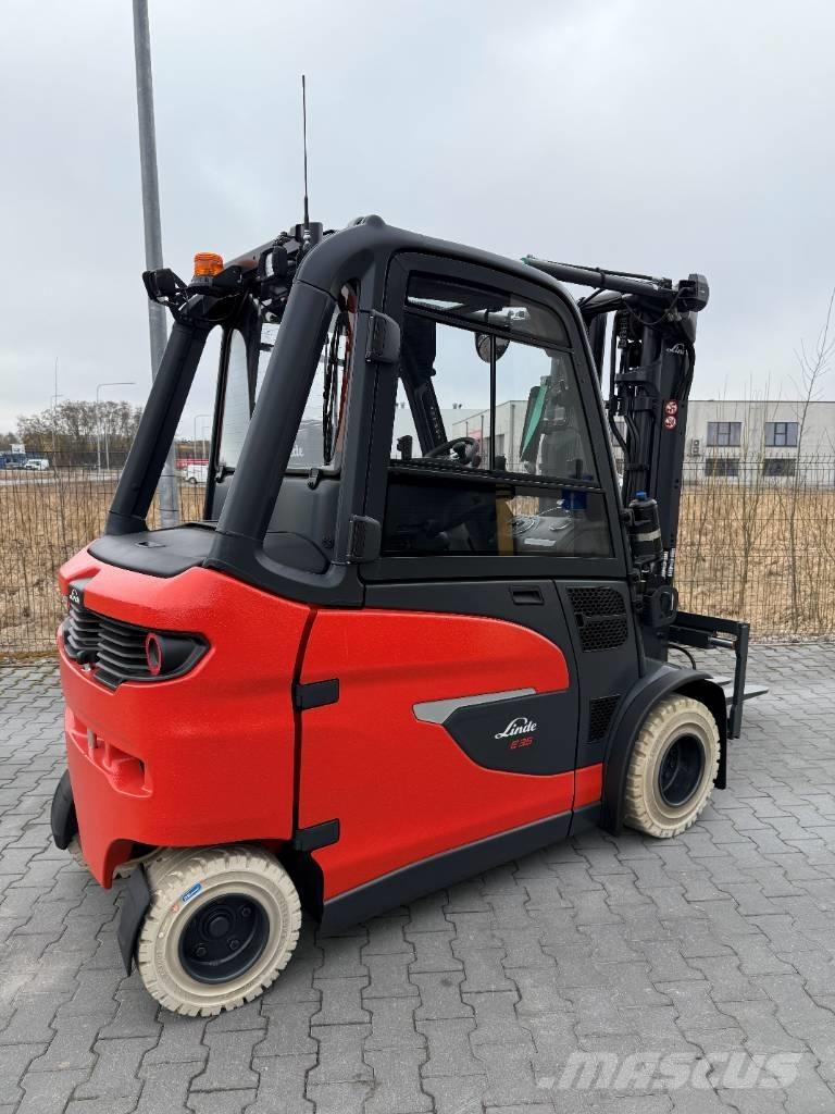 Linde E 35 Elektriniai šakiniai krautuvai