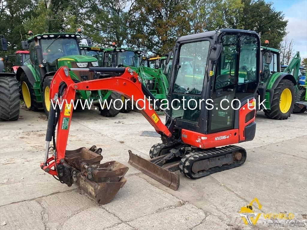 Kubota KX 016-4 Mini ekskavatoriai < 7 t