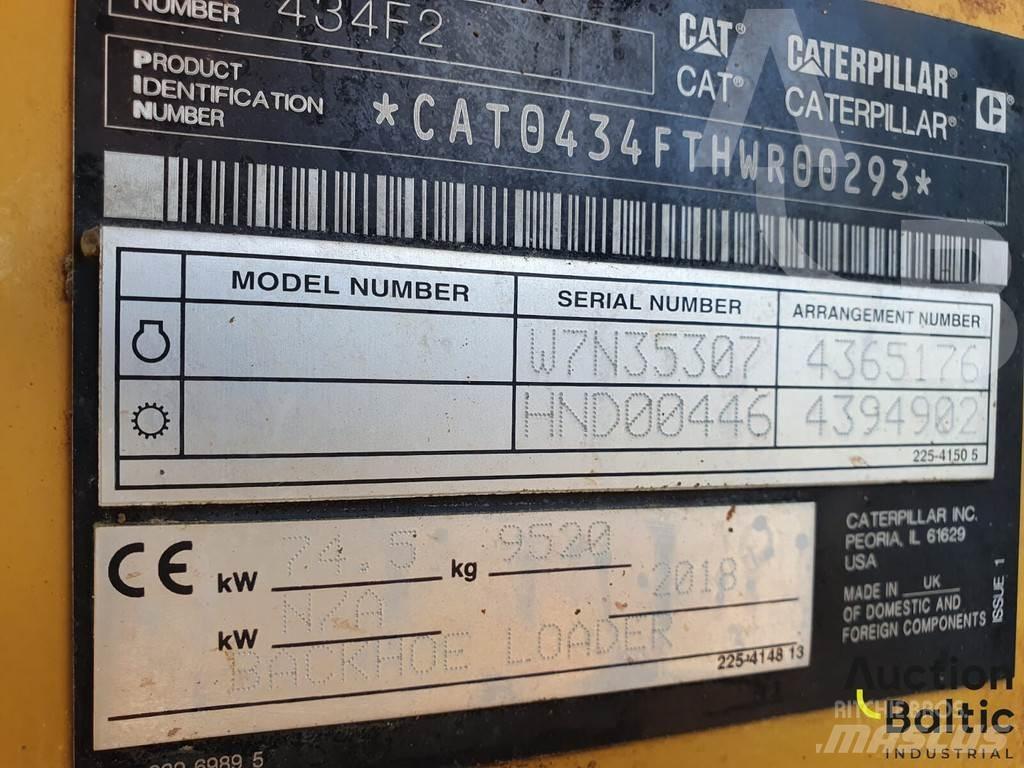 CAT 434 F2 Ekskavatoriniai krautuvai
