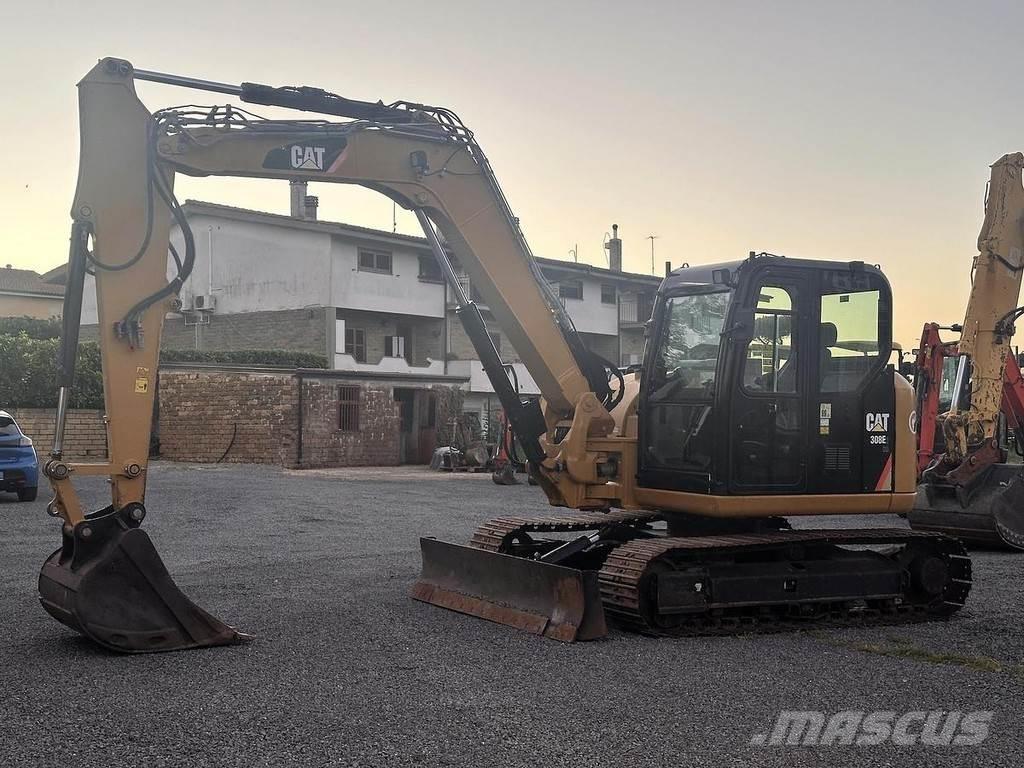 CAT 308E2CR Vidutinės galios ekskavatoriai 7-12 t