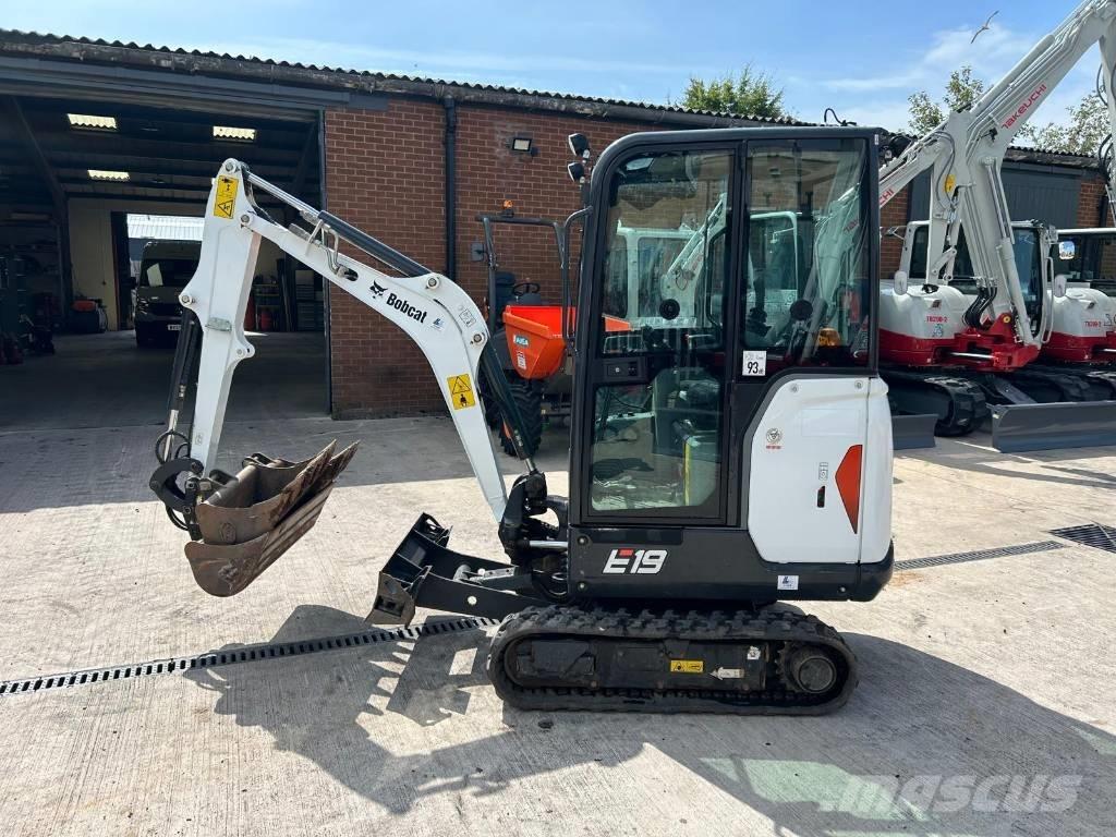Bobcat E 19 Mini ekskavatoriai < 7 t