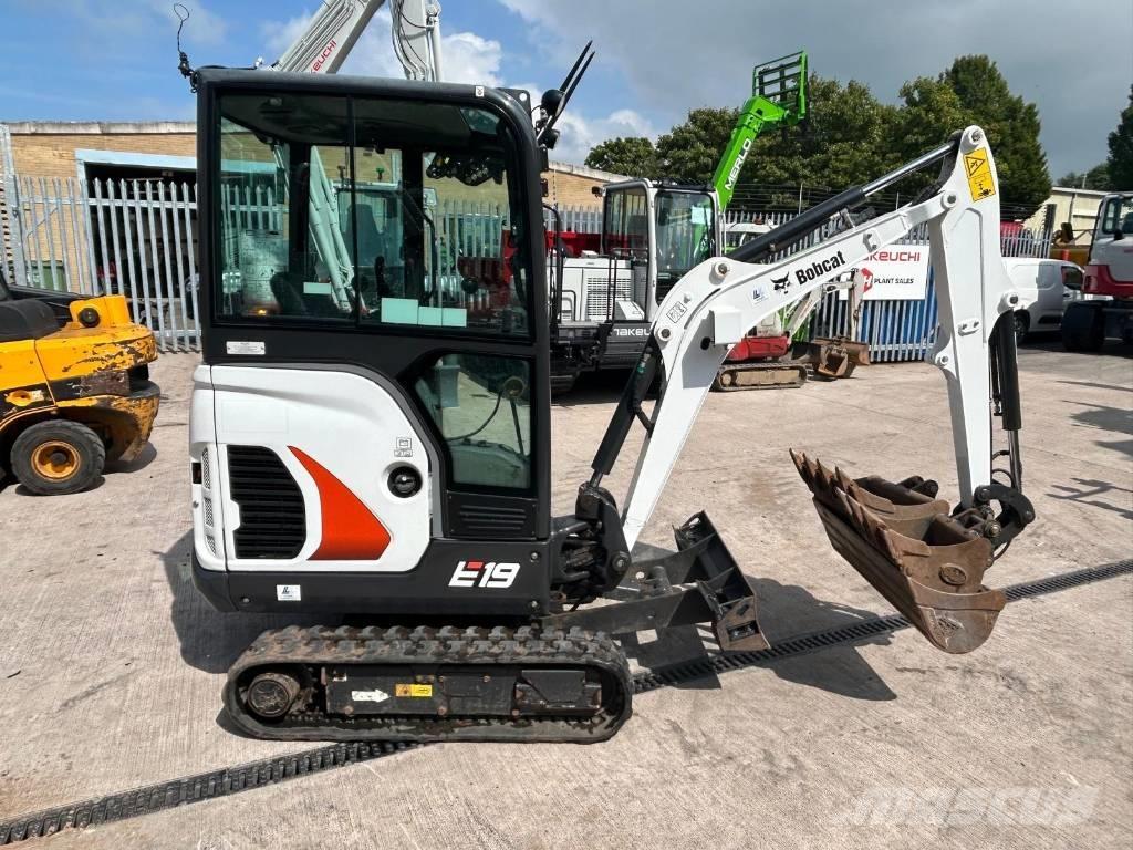 Bobcat E 19 Mini ekskavatoriai < 7 t