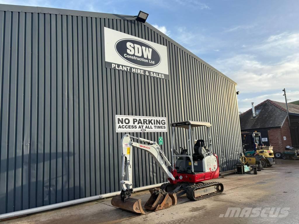 Takeuchi TB 216 Mini ekskavatoriai < 7 t