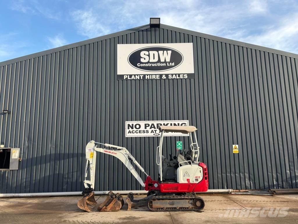 Takeuchi TB 216 Mini ekskavatoriai < 7 t