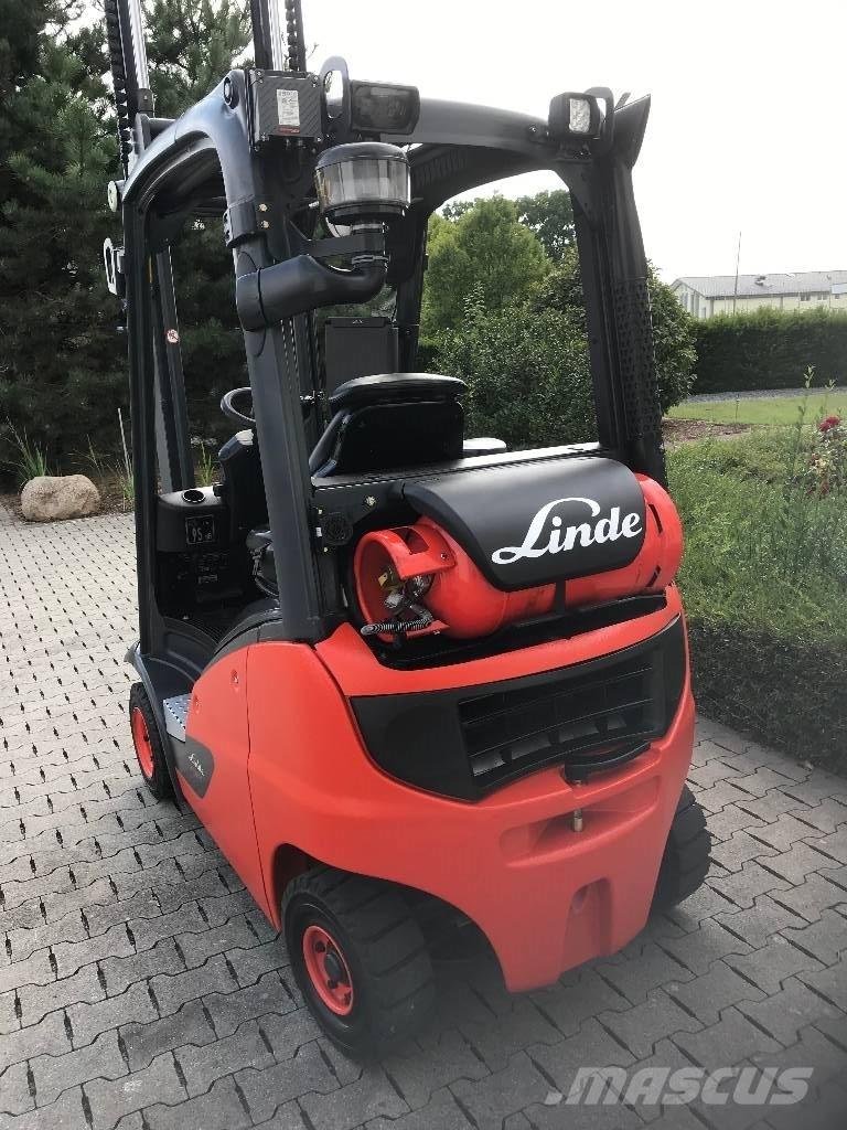 Linde H16T-01 LPG (dujiniai) krautuvai