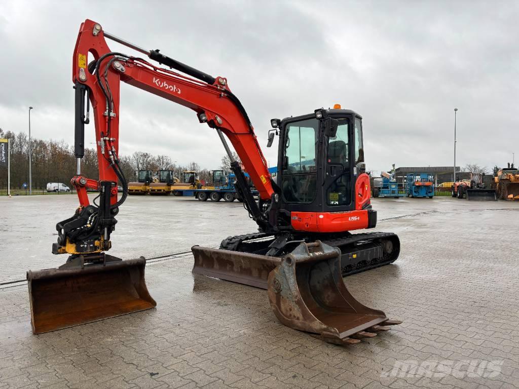 Kubota U55-4 Mini ekskavatoriai < 7 t