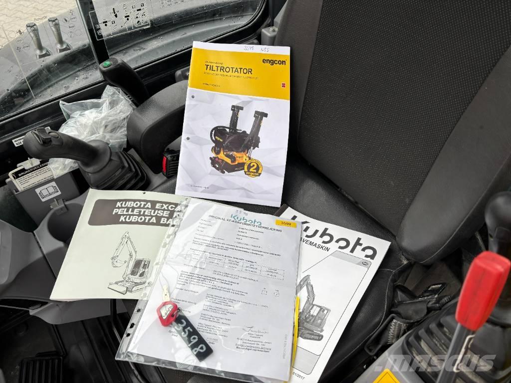 Kubota U55-4 Mini ekskavatoriai < 7 t