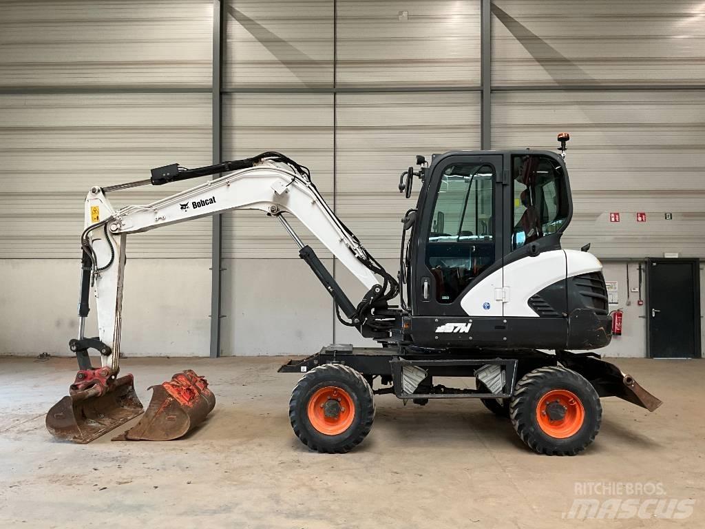 Bobcat E 57 W Ratiniai ekskavatoriai