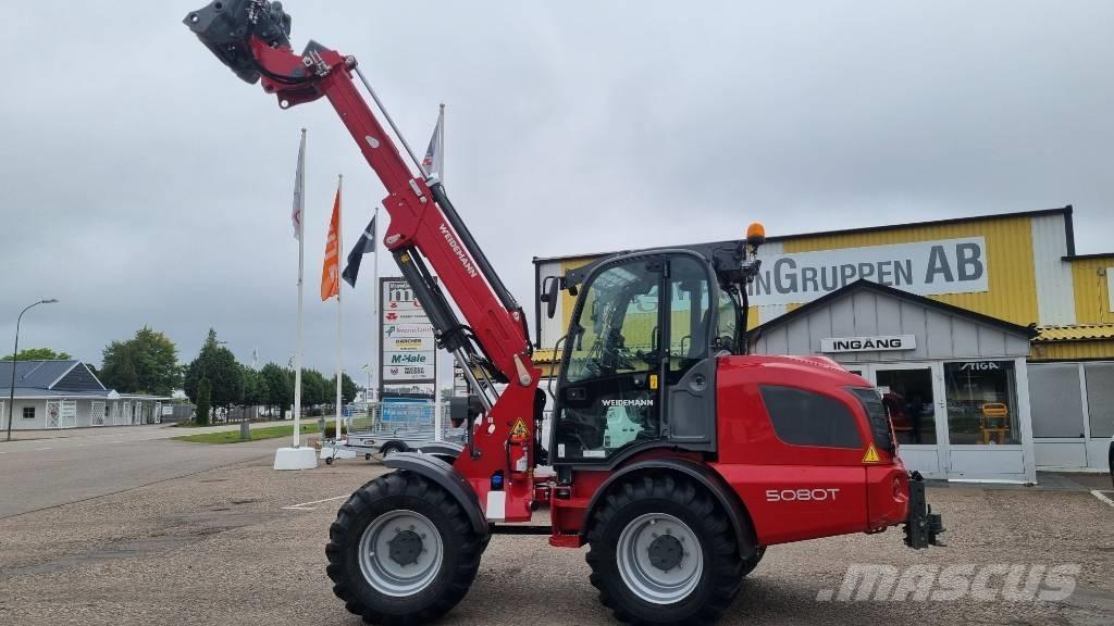 Weidemann 5080T Teleskopiniai ratiniai krautuvai