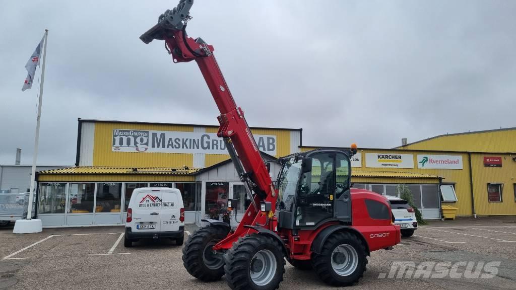 Weidemann 5080T Teleskopiniai ratiniai krautuvai