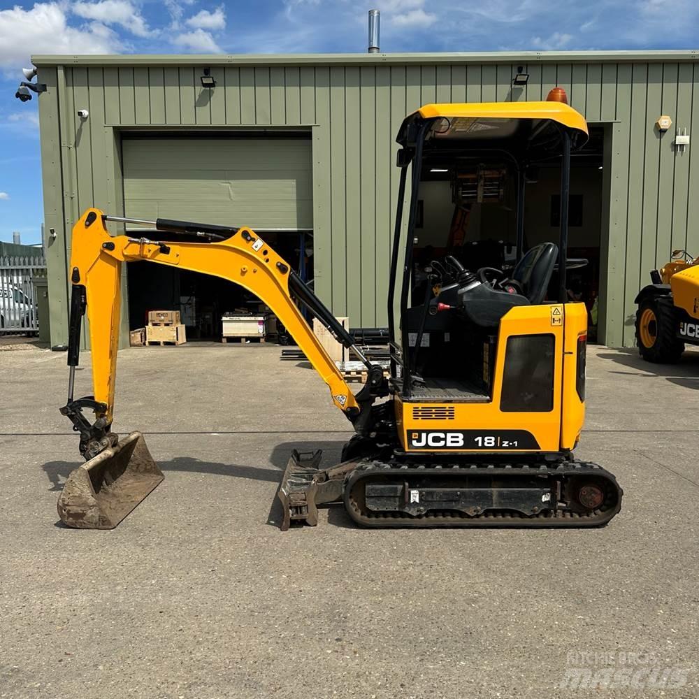 JCB 18Z-1 Mini ekskavatoriai < 7 t