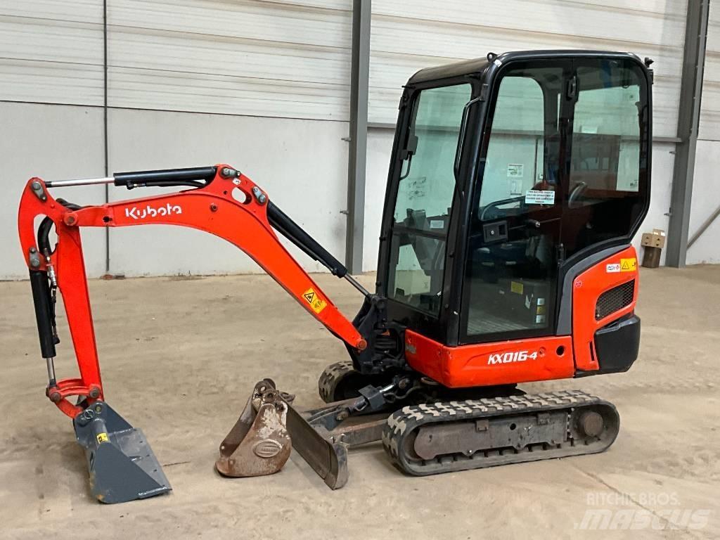 Kubota KX 016-4 Mini ekskavatoriai < 7 t