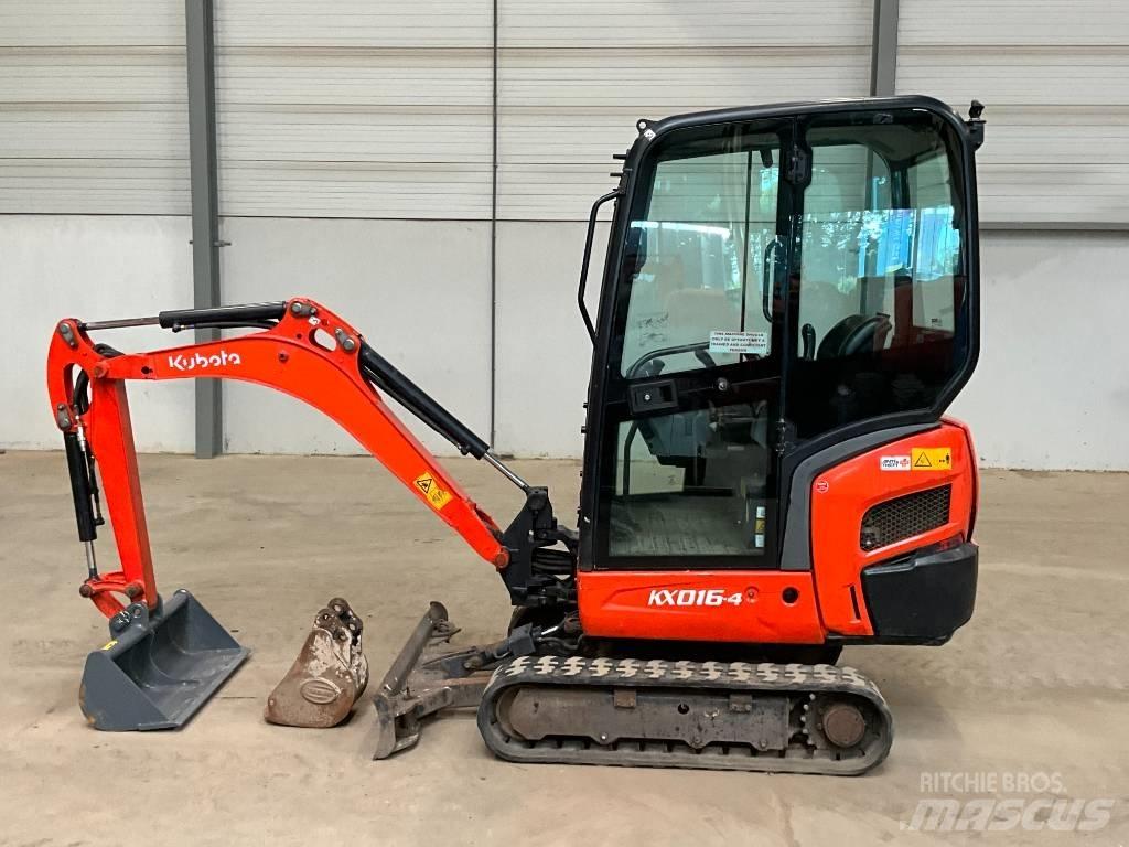 Kubota KX 016-4 Mini ekskavatoriai < 7 t