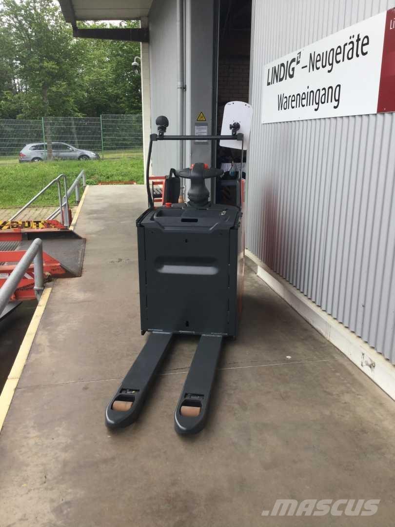 Linde T25FP Žemų aukščių keltuvai su platforma