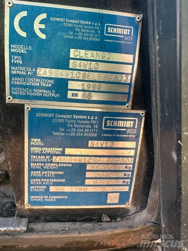 Schmidt Cleango Šlavimo technika
