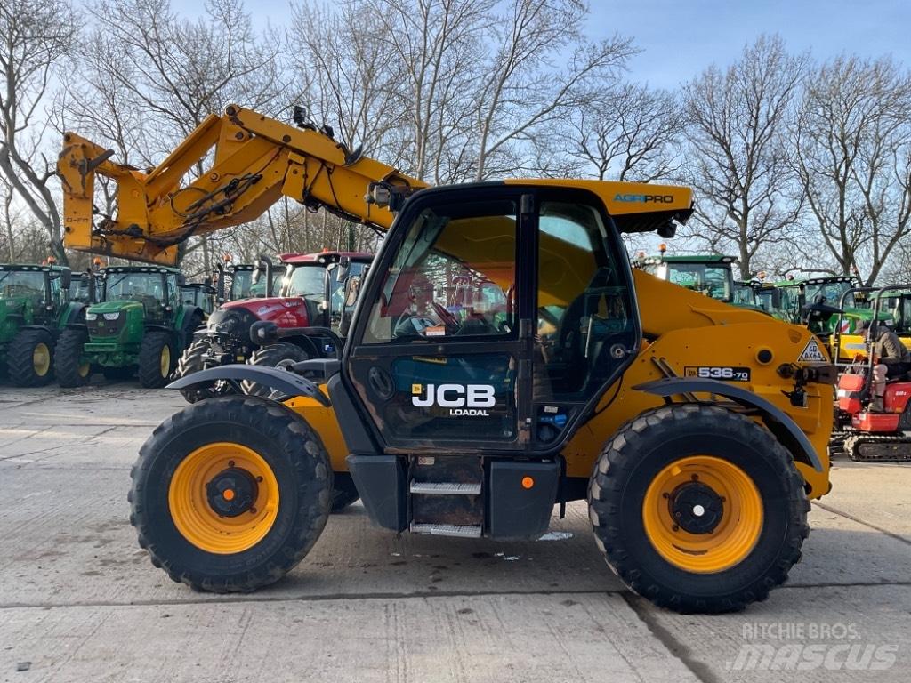 JCB 536-70 AGRI PRO Teleskopiniai krautuvai žemės ūkiui
