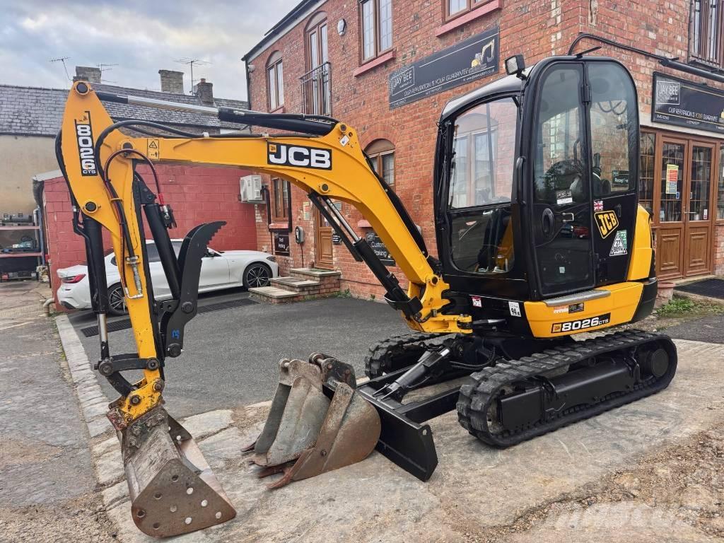 JCB 8026 CTS Mini ekskavatoriai < 7 t