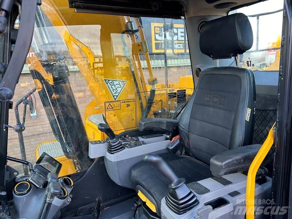 JCB 140X Vikšriniai ekskavatoriai