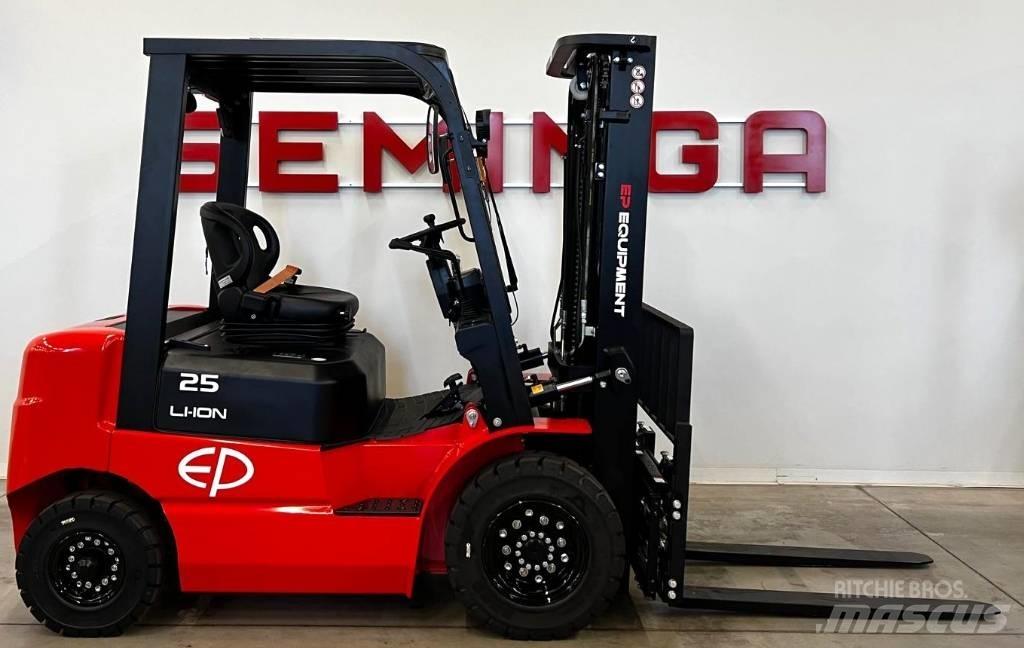 EP EQUIPMENT EFL252 Elektriniai šakiniai krautuvai