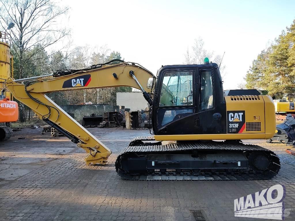 CAT 313 F LGC Vikšriniai ekskavatoriai