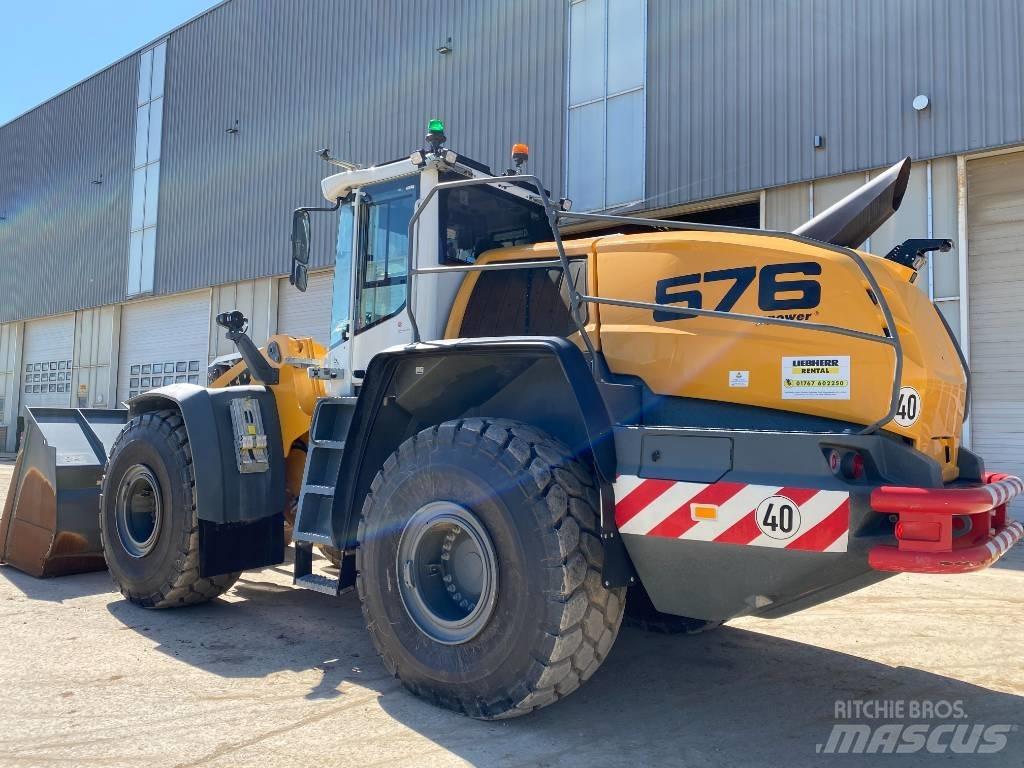 Liebherr L 576 Naudoti ratiniai krautuvai