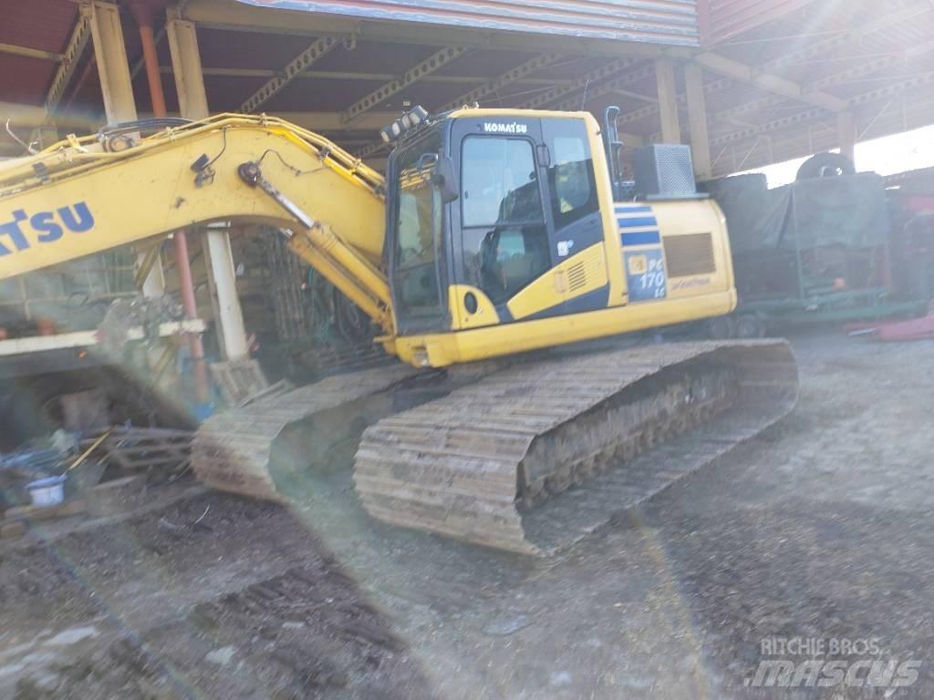 Komatsu PC 170 LC-10 Vikšriniai ekskavatoriai