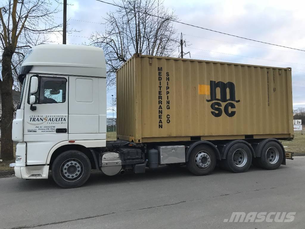 DAF 105XF460 Konteinerių nuožulnaus pakėlimo ant platformos krautuvai