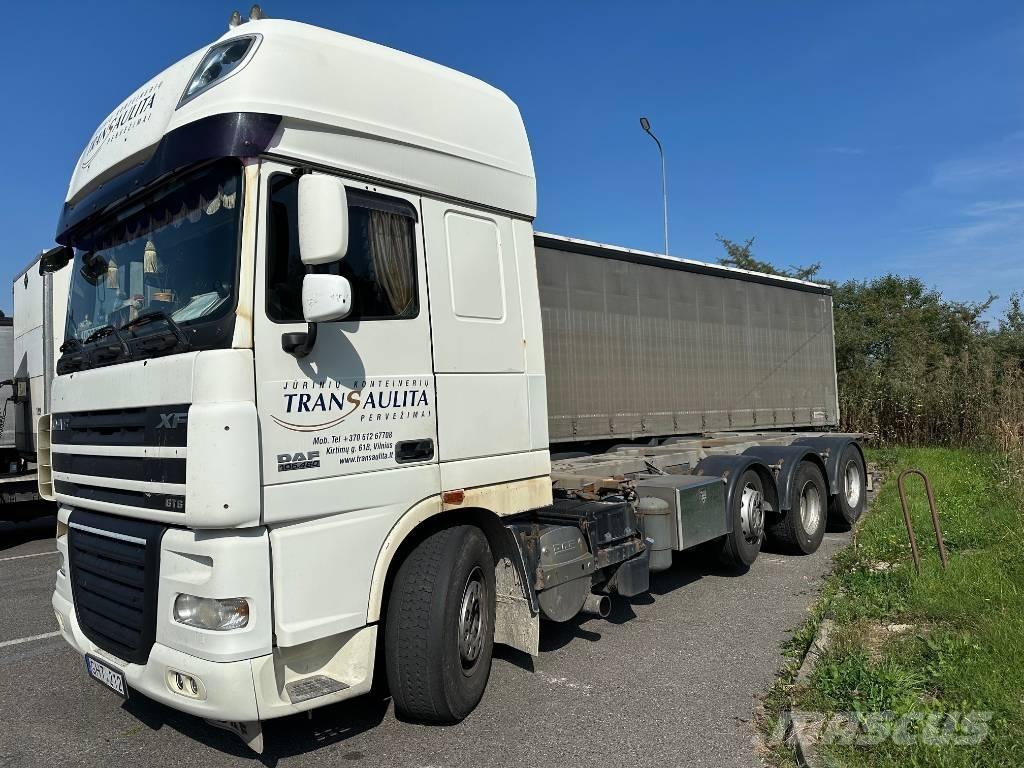 DAF 105XF460 Konteinerių nuožulnaus pakėlimo ant platformos krautuvai