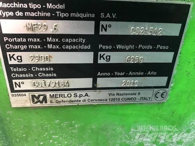 Merlo MF29.6 Teleskopiniai krautuvai žemės ūkiui