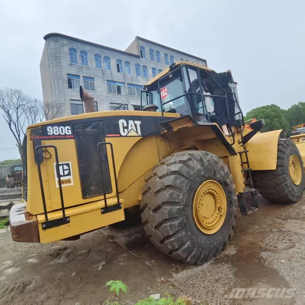 CAT 980 G Naudoti ratiniai krautuvai